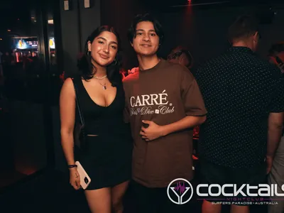 A professional photo of guests enjoying themselves at Cocktails Nightclub from our gallery.