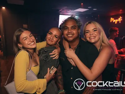 A professional photo of guests enjoying themselves at Cocktails Nightclub from our gallery.