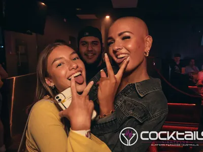 A professional photo of guests enjoying themselves at Cocktails Nightclub from our gallery.