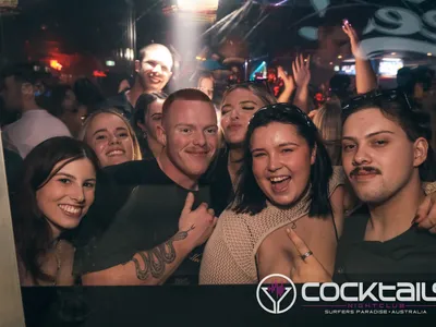 A professional photo of guests enjoying themselves at Cocktails Nightclub from our gallery.