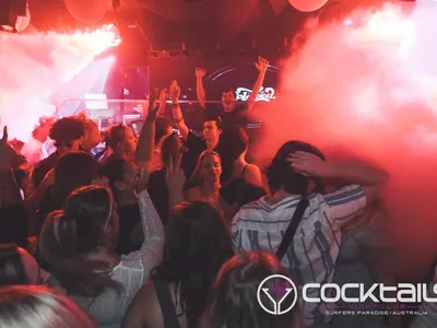 A professional photo of guests enjoying themselves at Cocktails Nightclub from our gallery.