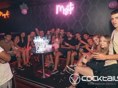 A professional photo of guests enjoying themselves at Cocktails Nightclub from our gallery.