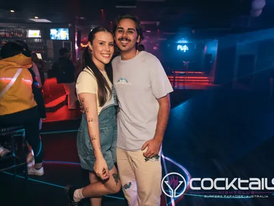 A professional photo of guests enjoying themselves at Cocktails Nightclub from our gallery.