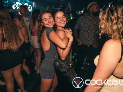 A professional photo of guests enjoying themselves at Cocktails Nightclub from our gallery.