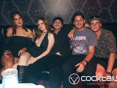 A professional photo of guests enjoying themselves at Cocktails Nightclub from our gallery.