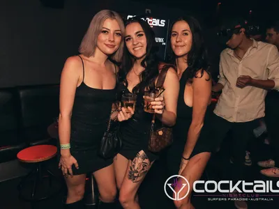 A professional photo of guests enjoying themselves at Cocktails Nightclub from our gallery.