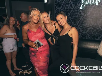 A professional photo of guests enjoying themselves at Cocktails Nightclub from our gallery.