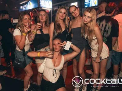 A professional photo of guests enjoying themselves at Cocktails Nightclub from our gallery.