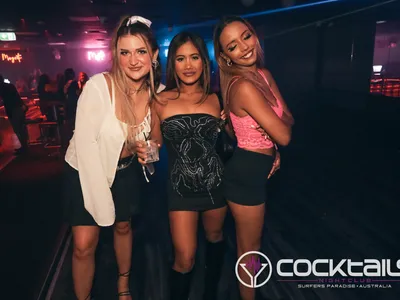 A professional photo of guests enjoying themselves at Cocktails Nightclub from our gallery.