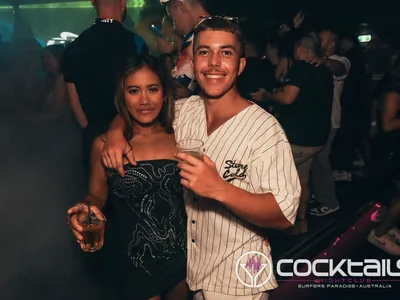 A professional photo of guests enjoying themselves at Cocktails Nightclub from our gallery.