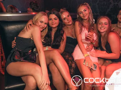 A professional photo of guests enjoying themselves at Cocktails Nightclub from our gallery.