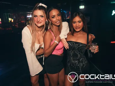 A professional photo of guests enjoying themselves at Cocktails Nightclub from our gallery.