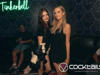 A professional photo of guests enjoying themselves at Cocktails Nightclub from our gallery.