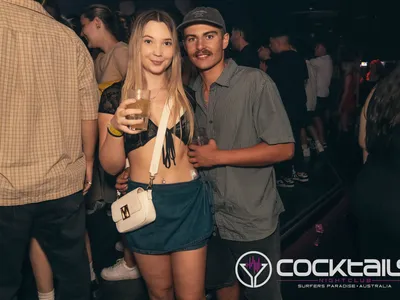 A professional photo of guests enjoying themselves at Cocktails Nightclub from our gallery.