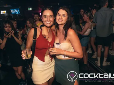 A professional photo of guests enjoying themselves at Cocktails Nightclub from our gallery.