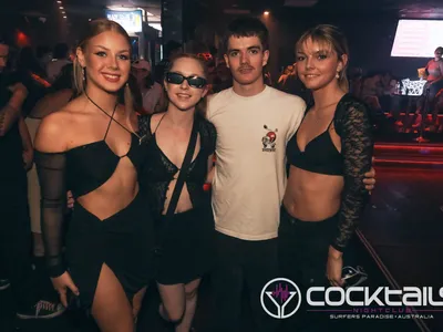 A professional photo of guests enjoying themselves at Cocktails Nightclub from our gallery.