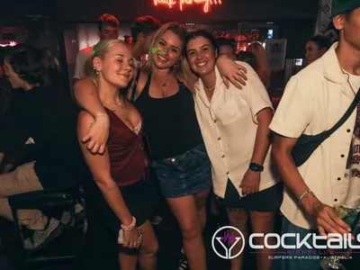 A professional photo of guests enjoying themselves at Cocktails Nightclub from our gallery.