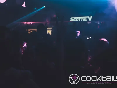 A professional photo of guests enjoying themselves at Cocktails Nightclub from our gallery.