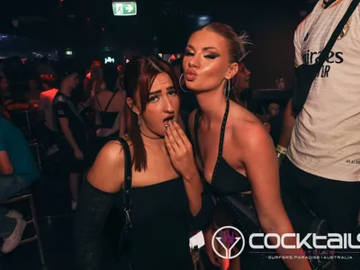 A professional photo of guests enjoying themselves at Cocktails Nightclub from our gallery.