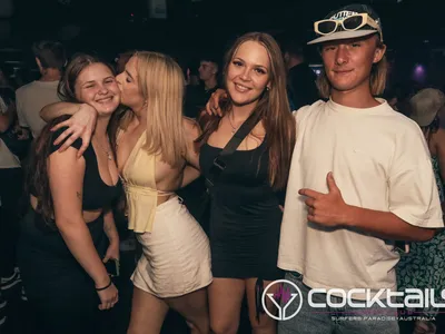 A professional photo of guests enjoying themselves at Cocktails Nightclub from our gallery.