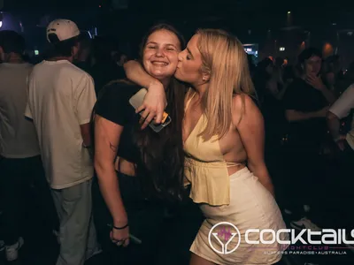 A professional photo of guests enjoying themselves at Cocktails Nightclub from our gallery.