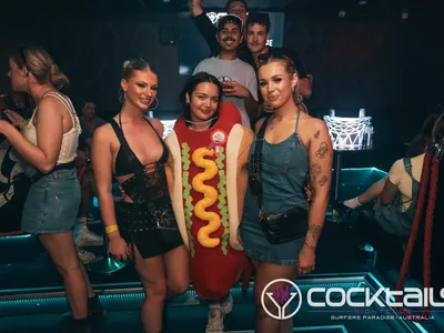 A professional photo of guests enjoying themselves at Cocktails Nightclub from our gallery.