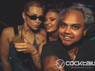 A professional photo of guests enjoying themselves at Cocktails Nightclub from our gallery.