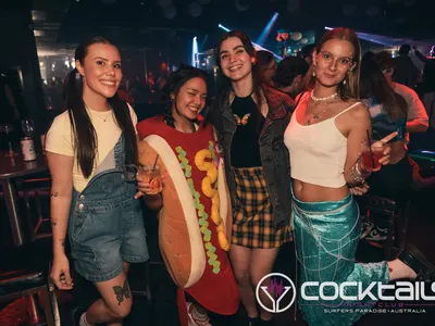 A professional photo of guests enjoying themselves at Cocktails Nightclub from our gallery.