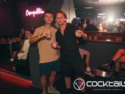 A professional photo of guests enjoying themselves at Cocktails Nightclub from our gallery.