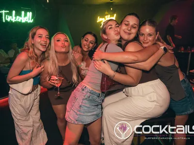 A professional photo of guests enjoying themselves at Cocktails Nightclub from our gallery.