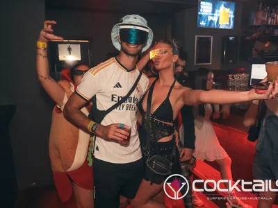 A professional photo of guests enjoying themselves at Cocktails Nightclub from our gallery.