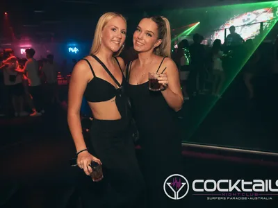 A professional photo of guests enjoying themselves at Cocktails Nightclub from our gallery.