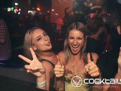 A professional photo of guests enjoying themselves at Cocktails Nightclub from our gallery.