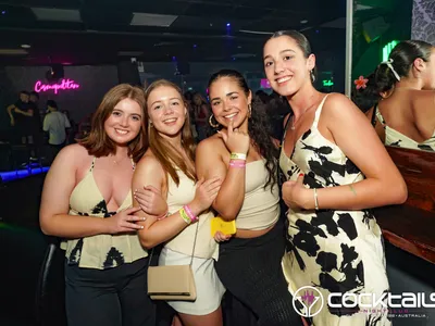 A professional photo of guests enjoying themselves at Cocktails Nightclub from our gallery.