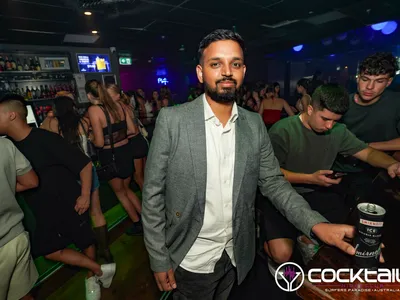 A professional photo of guests enjoying themselves at Cocktails Nightclub from our gallery.