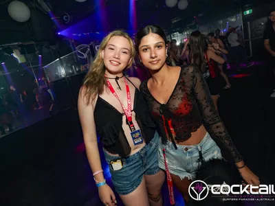 A professional photo of guests enjoying themselves at Cocktails Nightclub from our gallery.