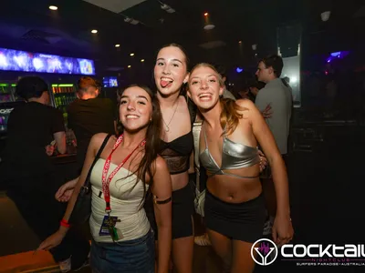 A professional photo of guests enjoying themselves at Cocktails Nightclub from our gallery.