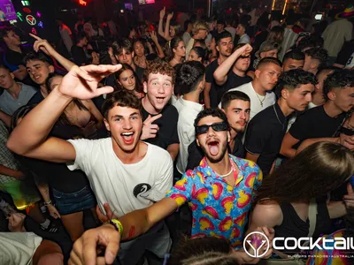 A professional photo of guests enjoying themselves at Cocktails Nightclub from our gallery.