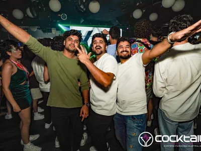 A professional photo of guests enjoying themselves at Cocktails Nightclub from our gallery.