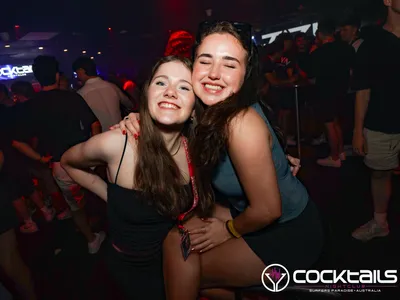 A professional photo of guests enjoying themselves at Cocktails Nightclub from our gallery.