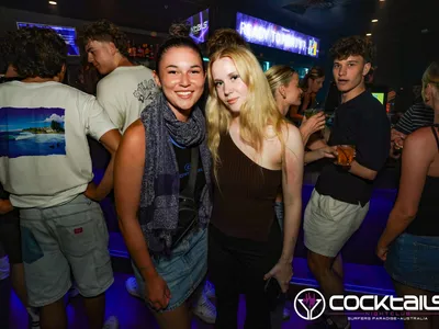 A professional photo of guests enjoying themselves at Cocktails Nightclub from our gallery.