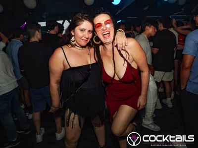 A professional photo of guests enjoying themselves at Cocktails Nightclub from our gallery.