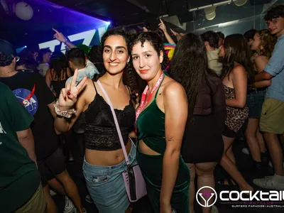 A professional photo of guests enjoying themselves at Cocktails Nightclub from our gallery.