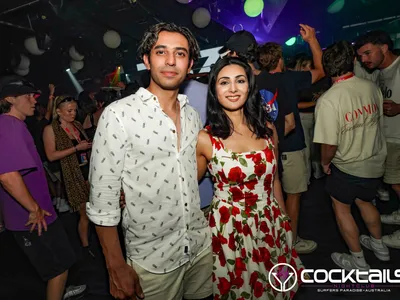 A professional photo of guests enjoying themselves at Cocktails Nightclub from our gallery.