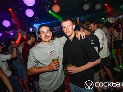 A professional photo of guests enjoying themselves at Cocktails Nightclub from our gallery.