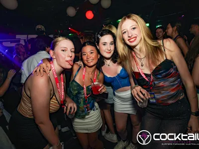 A professional photo of guests enjoying themselves at Cocktails Nightclub from our gallery.