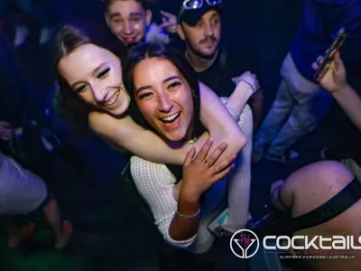 A professional photo of guests enjoying themselves at Cocktails Nightclub from our gallery.