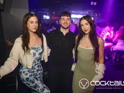 A professional photo of guests enjoying themselves at Cocktails Nightclub from our gallery.