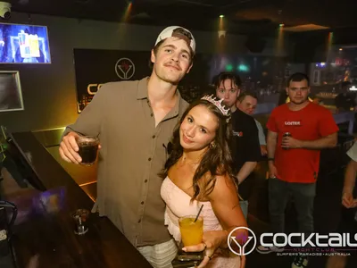 A professional photo of guests enjoying themselves at Cocktails Nightclub from our gallery.