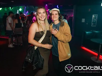 A professional photo of guests enjoying themselves at Cocktails Nightclub from our gallery.